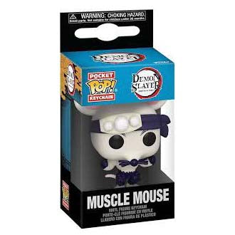 NYCKELRING FUNKO POP! DEMON SLAYER MUSCLE MOUSE