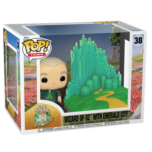 FUNKO POP! MOVIES THE WIZARD OF OZ 85 ANNIVERSAY WIZARD OF THE OZ WITH EMERALD CITY no38