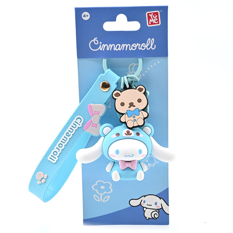 NYCKELRING HELLO KITTY AND FRIENDS CINNAMOROLL BLUE KEYRING 7cm