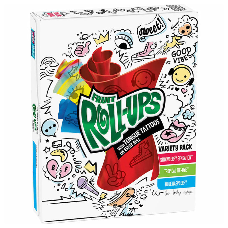 FRUIT ROLL-UPS VARIETY PACK 141g