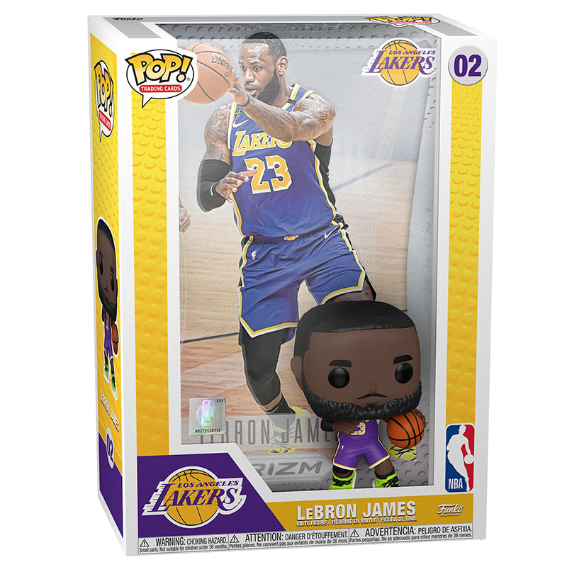 FUNKO POP! NBA TRADING CARDS LOS ANGELES LAKERS LEBRON JAMES no02