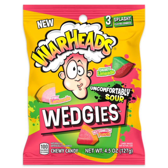 WARHEADS WEDGIES 127g