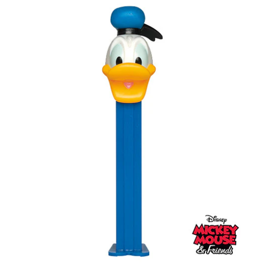 PEZ CANDY & DISPENSER DISNEY DONALD DUCK 17g
