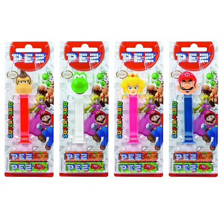 PEZ CANDY & DISPENSER BEST OF NINTEND