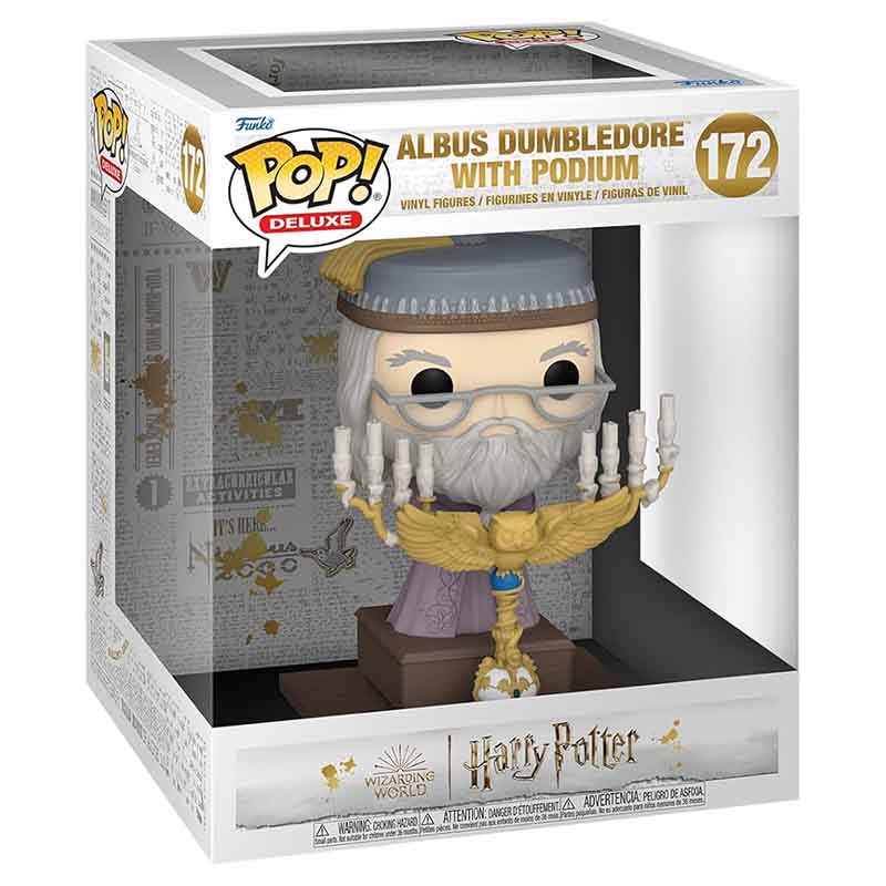 FUNKO POP! HARRY POTTER ALBUS DUMBLEDORE WITH PODIUM no172