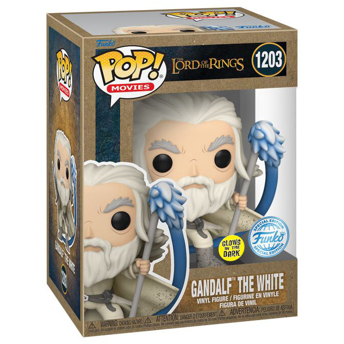 FUNKO POP! MOVIES THE LORD OF THE RINGS GANDALF THE WHITE GITD FUNKO SPECIAL EDITION no1203