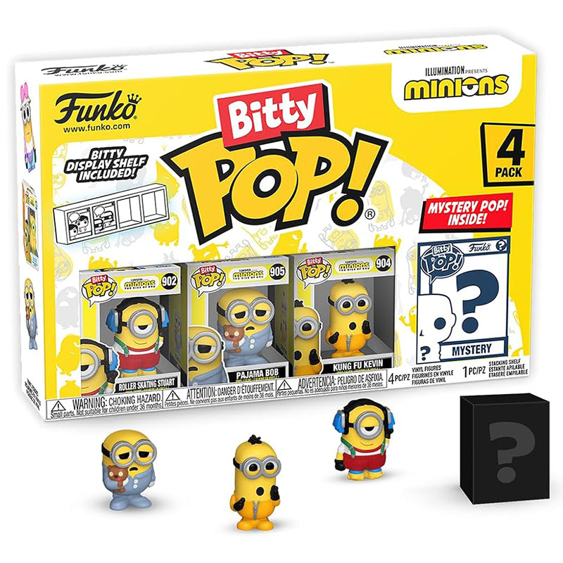 FUNKO BITTY POP! MINIONS ROLLING SKATING STUART