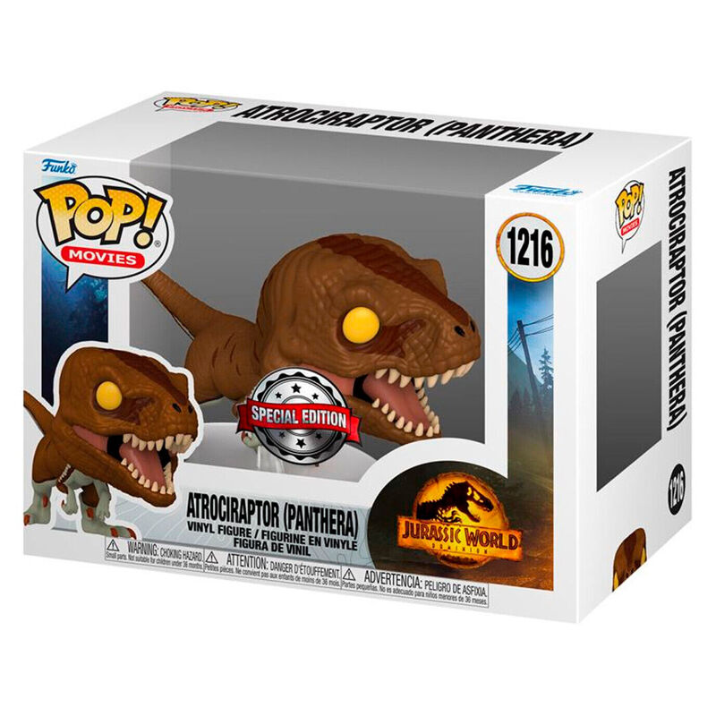 FUNKO POP! MOVIES JURASSIC WORLD ATROCIRAPTOR PANTHERA SPECIAL EDITION no1216