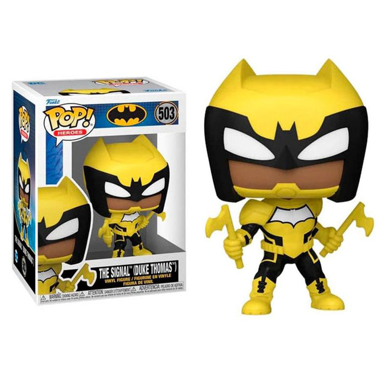 FUNKO POP! DC HEROES DC COMICS SERIES BATMAN WAR ZONE THE SIGNAL DUKE THOMAS no503