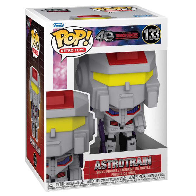 FUNKO POP! RETRO TOYS TRANSFORMERS 40 YEARS ASTROTRAIN no133