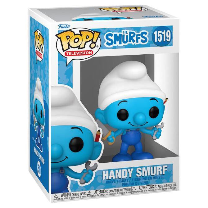 FUNKO POP! TELEVISION THE SMURFS HANDY SMURF no1519