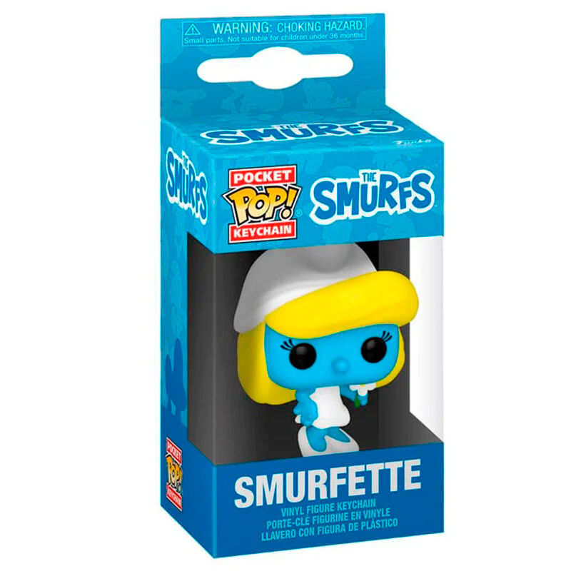 NYCKELRING FUNKO POP! THE SMURFS SMURFETTE