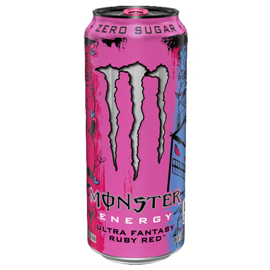 MONSTER ENERGY ULTRA FANTASY RUBY RED 473ml