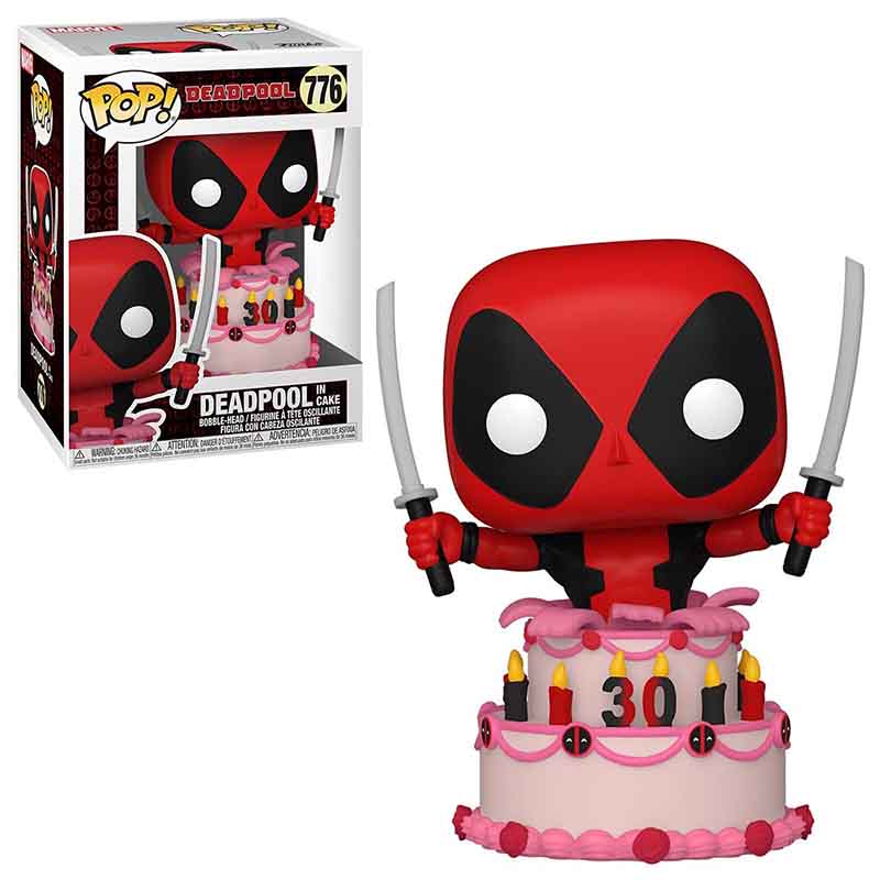 FUNKO POP! MARVEL DEADPOOL IN CAKE no776