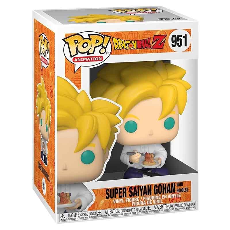FUNKO POP! ANIMATION DRAGON BALL Z SUPER SAIYAN GOHAN WITH NOODLES no951