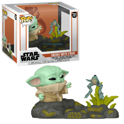 FUNKO POP! STAR WARS GROGU WITH FROG no720