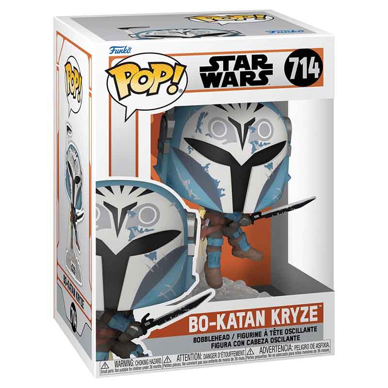 FUNKO POP! STAR WARS THE MANDALORIAN BO-KATAN KRYZE WITH DARKSABER no714