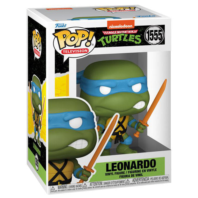 FUNKO POP! TELEVISION NICKELODEON TEENAGE MUTANT NINJA TURTLES LEONARDO no1555