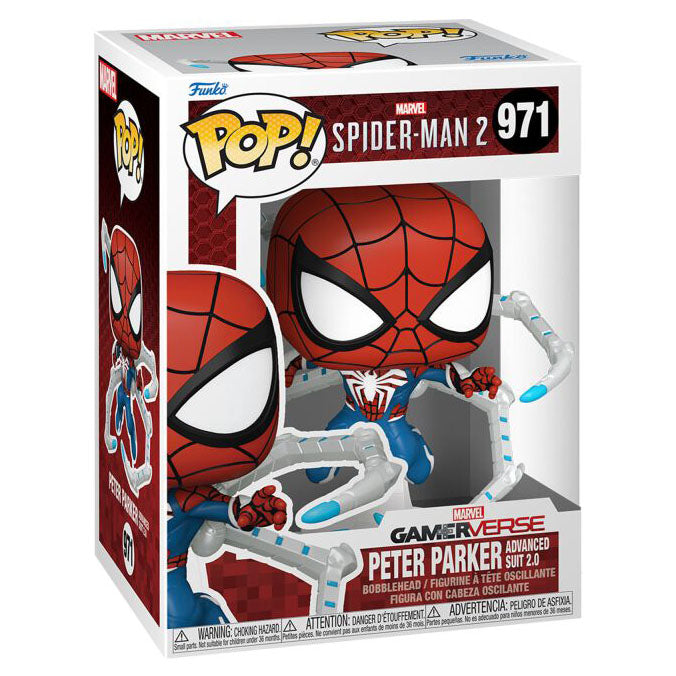 FUNKO POP! MARVEL SPIDER-MAN 2 GAMERVERSE PETER PARKER ADVANCED SUIT 2.0 no971