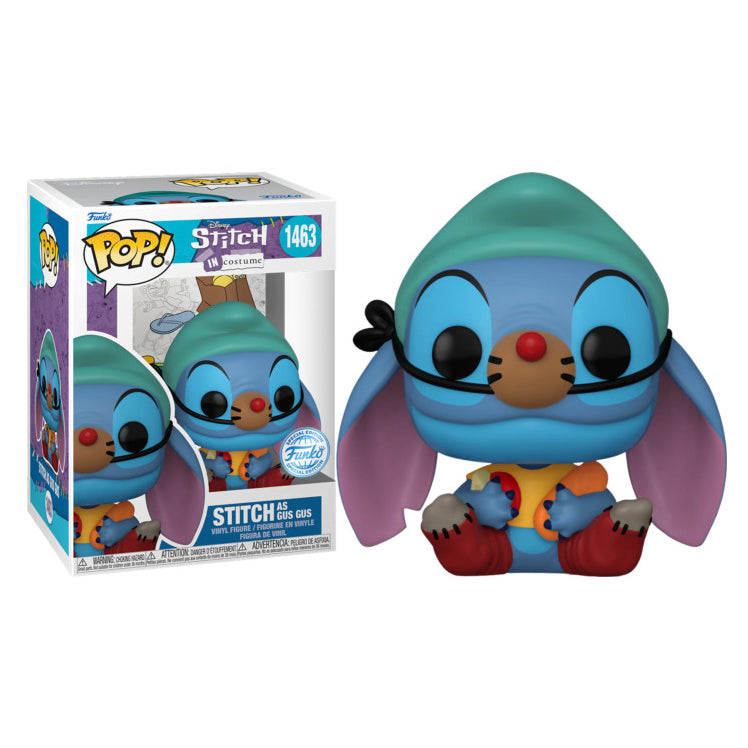 FUNKO POP! DISNEY LILO &#038; STITCH STITCH AS GUS GUS FUNKO SPECIAL EDITION no1463