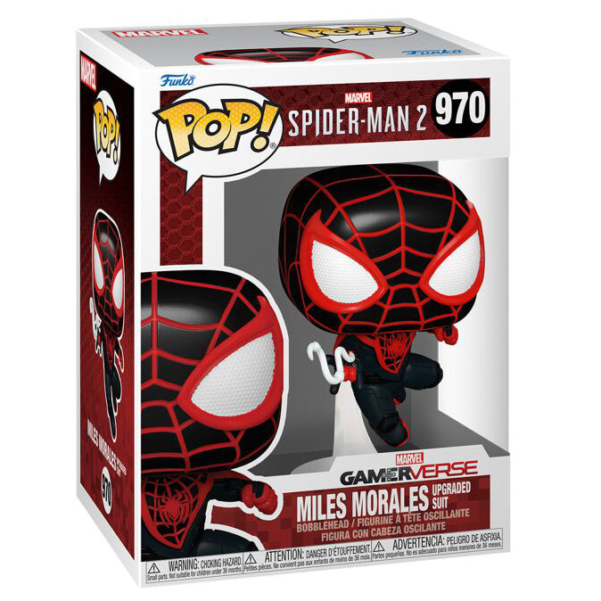 FUNKO POP! GAMES MARVEL GAMERVERSE SPIDER-MAN 2 MILES MORALES UPGRADED SUIT no970