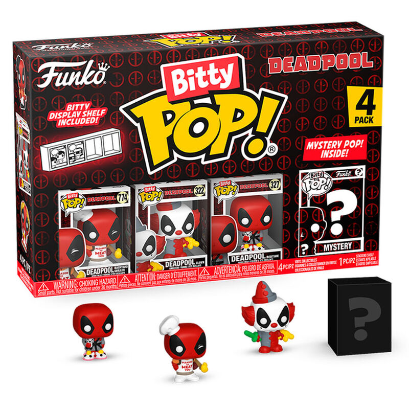 FUNKO BITTY POP! MARVEL DEADPOOL BACKYARD GRILLER