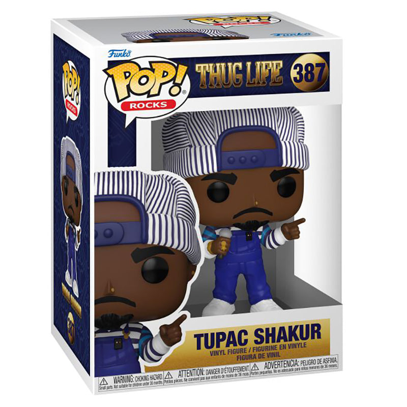 FUNKO POP! ROCKS THUG LIFE TUPAC SHAKUR no387
