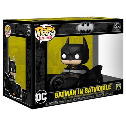FUNKO POP! DC HEROES DC COMICS BATMAN 85TH ANNIVERSARY BATMAN IN BATMOBILE no522