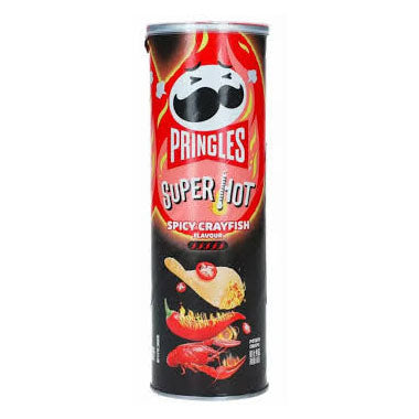 PRINGLES SUPER HOT SPICY CRAYFISH 110g