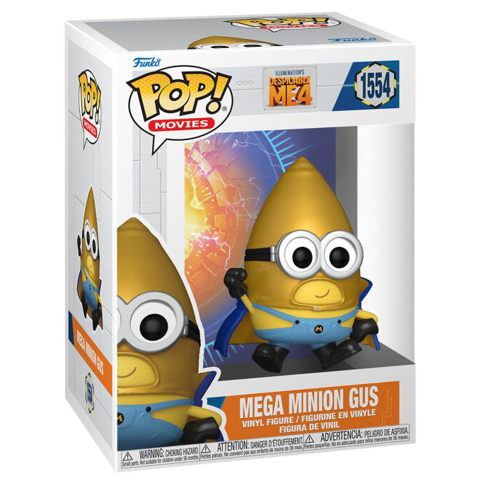 FUNKO POP! MOVIES DESPICABLE ME 4 MEGA MINION GUS no1554