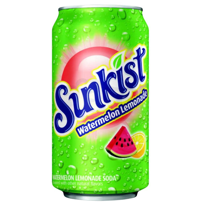 SUNKIST SODA WATERMELON LEMONADE 355ml