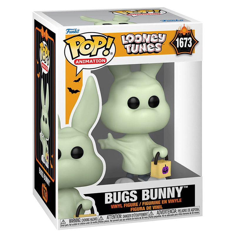 FUNKO POP! ANIMATION LOONEY TUNES BUGS BUNNY GHOST HALLOWEEN no1673