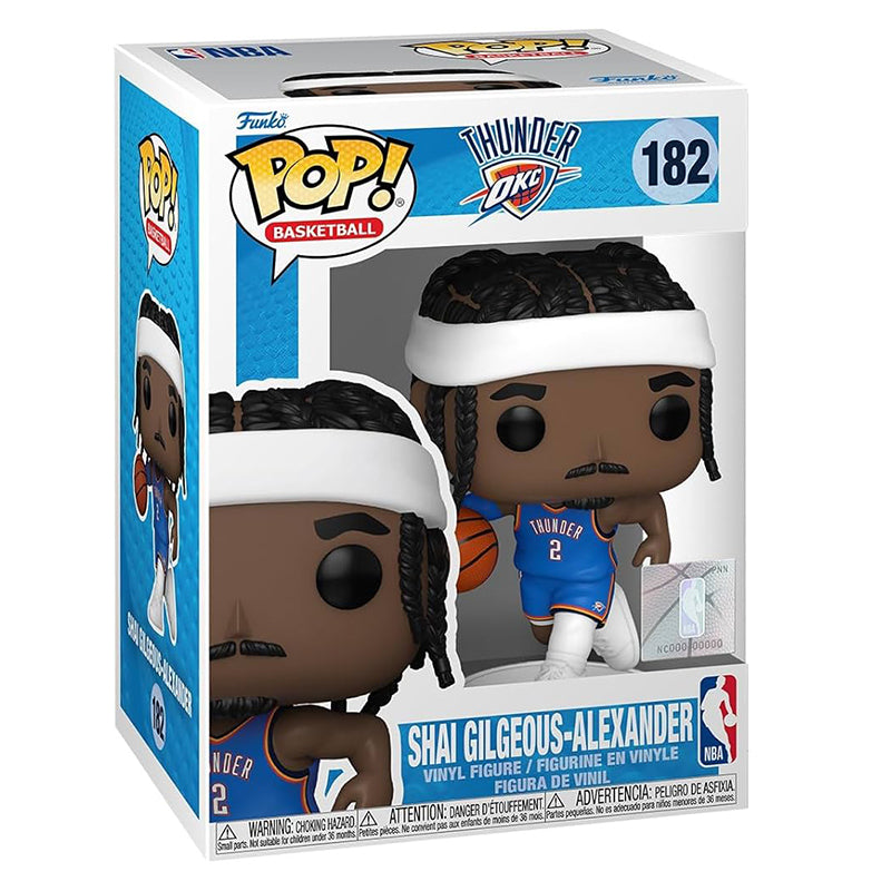 FUNKO POP! SPORTS NBA OKLAHAMA CITY SHAI GILGEOUS-ALEXANDER no182