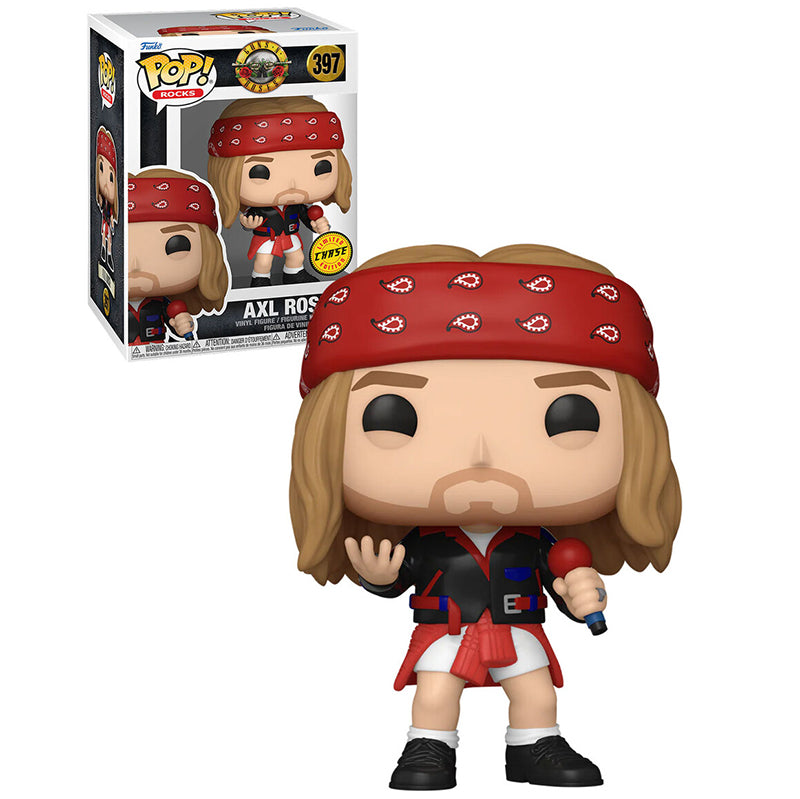 FUNKO POP! ROCKS GUNS N´ ROSES AXL ROSE CHASE no397