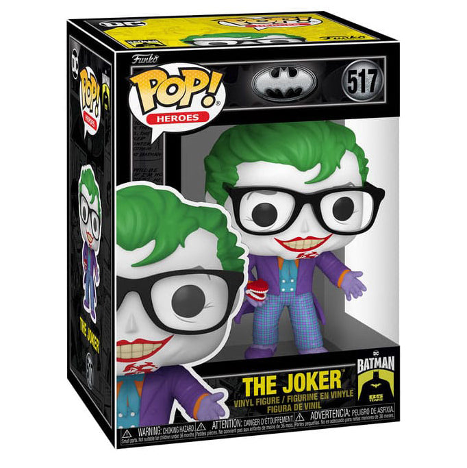 FUNKO POP! DC HEROES DC COMICS BATMAN 85TH ANNIVERSARY THE JOKER WITH TEETH no517