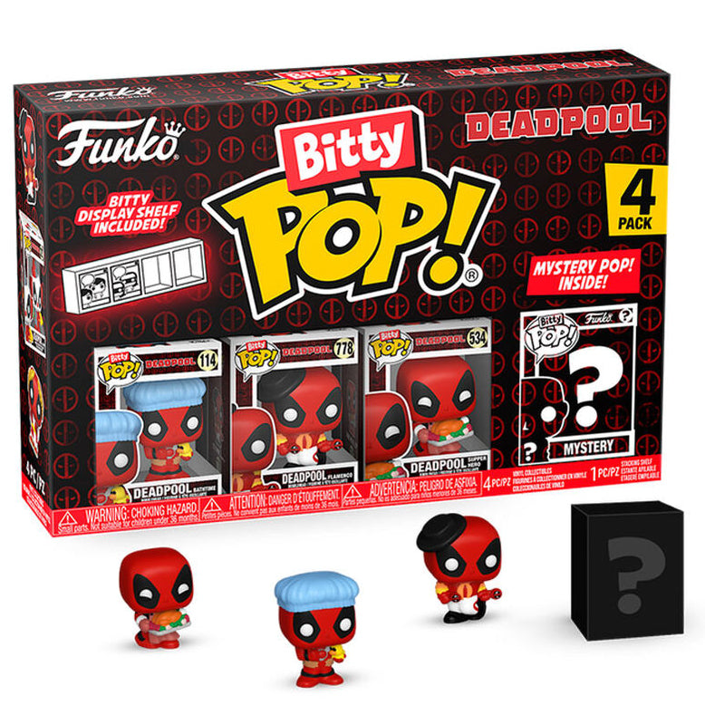 FUNKO BITTY POP! MARVEL DEADPOOL BATHTIME