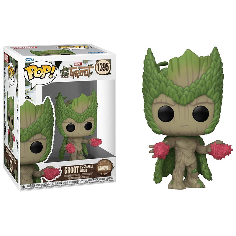 FUNKO POP! MARVEL WE ARE GROOT GROOT AS SCARLET WITCH no1395
