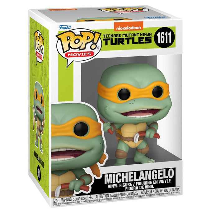 FUNKO POP! MOVIES TEENAGE MUTANT NINJA TURTLES MICHELANGELO no1611