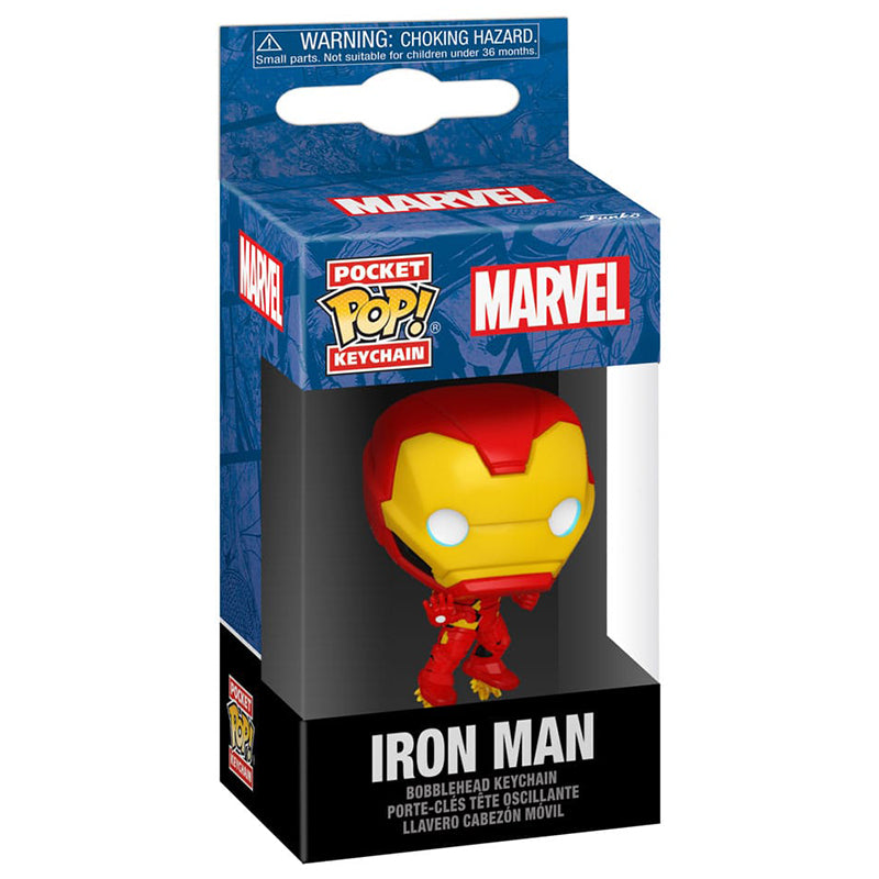 NYCKELRING FUNKO POP! MARVEL CLASSICS IRON MAN