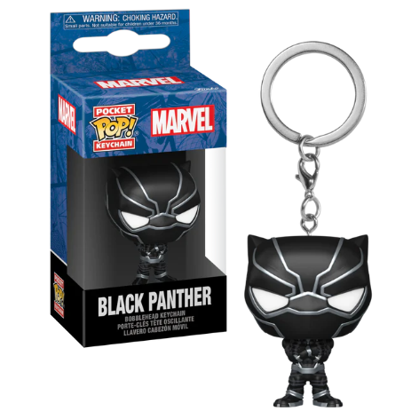 NYCKELRING FUNKO POP! MARVEL CLASSICS BLACK PANTHER