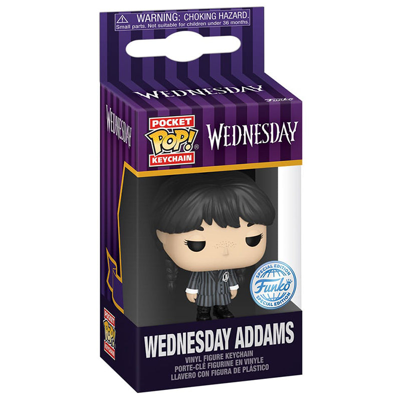 NYCKELRING FUNKO POP! WEDNESDAY WEDNESDAY ADDAMS FUNKO SPECIAL EDITION