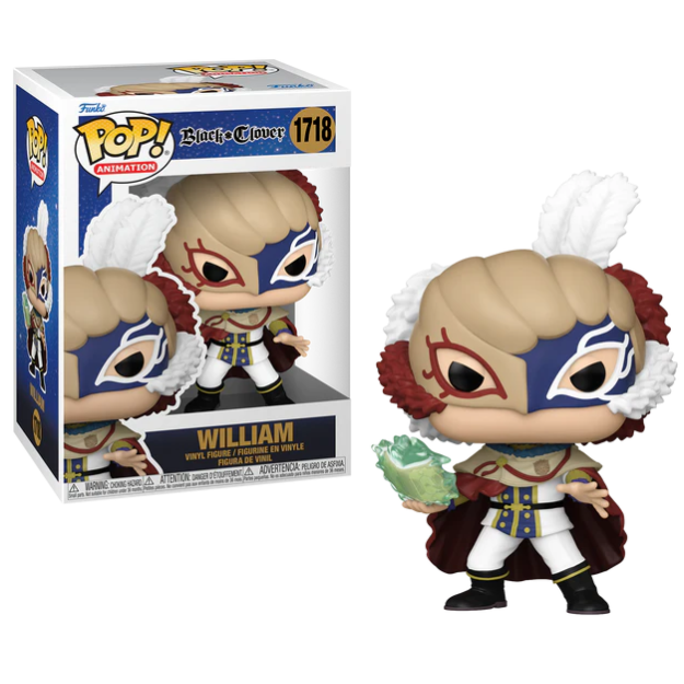 FUNKO POP! ANIMATION BLACK CLOVER WILLIAM no1718