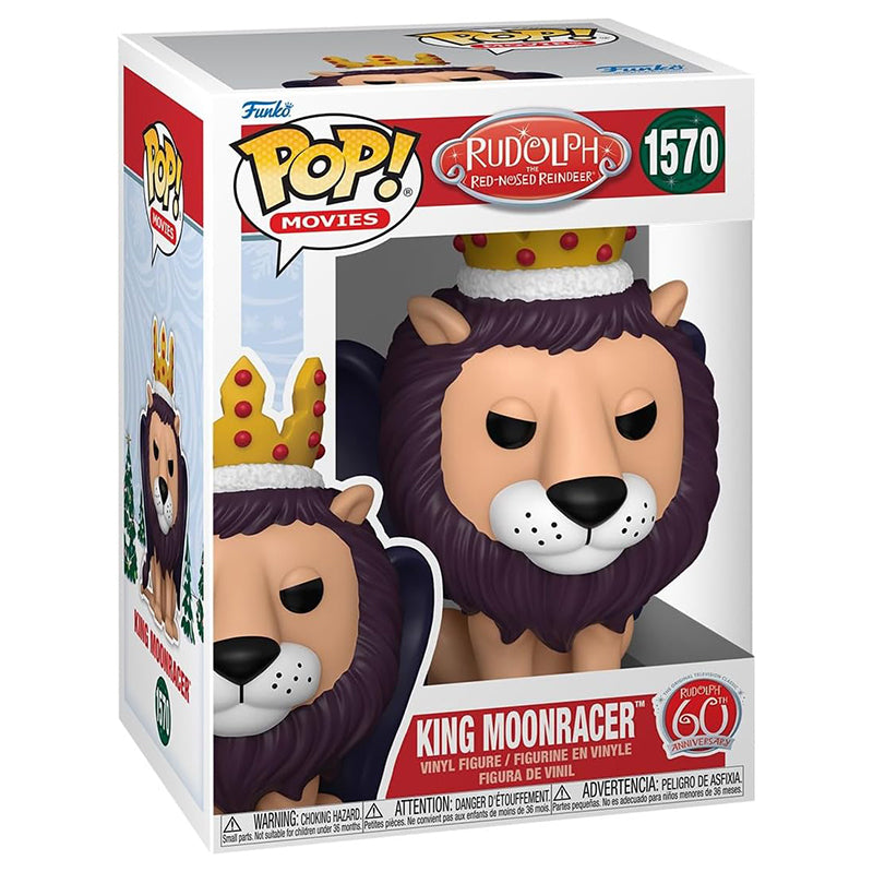 FUNKO POP! MOVIES RUDOLPH RED-NOSED REINDEER KING MOONRACER no1570
