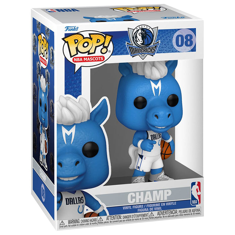 FUNKO POP! SPORTS NBA MASCOTS DALLAS CHAMP no08