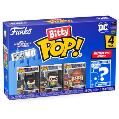 FUNKO BITTY POP! DC COMICS BATMAN 4-PACK 2,5cm
