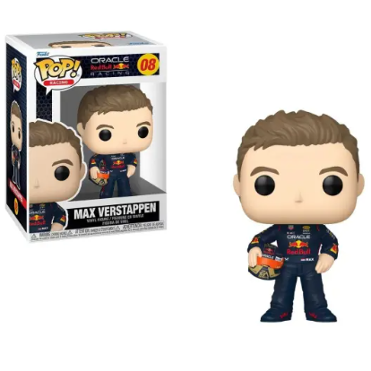 FUNKO POP! RACING MAX VERSTAPPEN WITH HELMET no08