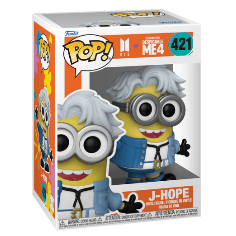 FUNKO POP! ROCKS BTS DESPICABLE ME 4 J-HOPE no421