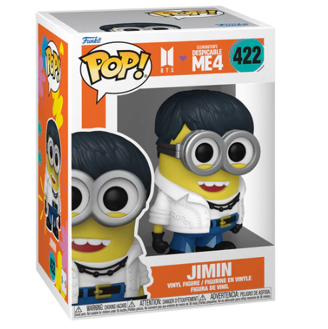 FUNKO POP! ROCKS BTS DESPICABLE ME 4 JIMIN no422