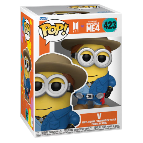 FUNKO POP! ROCKS BTS DESPICABLE ME 4 V no423
