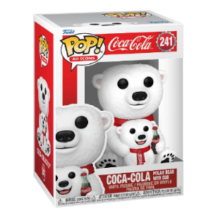 FUNKO POP! AD ICONS COCA-COLA POLAR BEAR WITH CUB no241